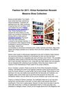 Fashion for 2011: Khloe Kardashian Reveals Massive Shoe Collection