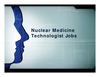 Nuclear Medicine Technologist Jobs