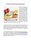 The Marvels of Weight reduction Hypnotherapy