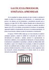 las tic en el proceso de enseñanza- aprendizaje