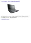 Computers & Accessories - Lenovo ThinkPad T410 (2518BGU)