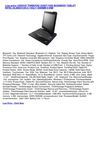 Computers & Accessories - LENOVO THINKPAD X200T7450 BUSINESS TABLET INTEL_SL9600C2D-2.13GLV 4096MB2-DIM