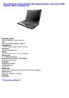 Computers & Accessories - Lenovo ThinkPad X201 Laptop Computer - Intel Core i5-560M (2.66GHz, 3MB L3, 1066MHz FSB)