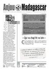 nº 8, janvier 2007, bulletin d’information de l’association Anjou-Madagascar