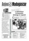 nº 12, septembre 2010, bulletin d’information de l’association Anjou-Madagascar