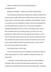 Managerial Challenges – Writing a Good SWOT Analysis Essay