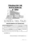 Trabajo Suficiencia Septiembre 2011 - 3º ESO - Tecnologias - IES Ribera del Tajo