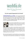 Suchen Sie originelle Gastgeschenke fuer die Hochzeit