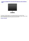 Computers & Accessories - LG E2260V-PN 21.5-Inch Super Slim Widescreen LED LCD Monitor - Black