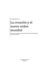 La creacion y el nuevo orden mundial
