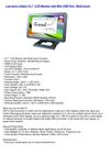 Computers & Accessories - Lilliput 10.1 LCD Monitor with Mini USB Port Multi-touch