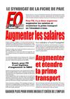 FO, le syndicat de la fiche de paie