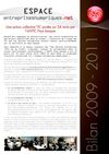 Bilan du projet "Espace Entreprises Numériques" 2009-2011 
