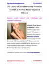 Liposuction Treatment Using Advanced Technology Available at Aesthetic Plastic Surgery of Delaware