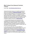 What To Expect From Ultrasound Technician Training And Career Options