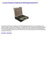 Computers & Accessories - Panasonic Toughbook CF-29H3 Rugged Notebook PC
