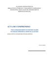 ACTA DE COMPROMISO 2010 SERVICIO SOSCIAL