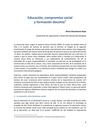 BUSTAMANTE. educacion compromiso social y
