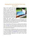 Keeping the Users of the Hot Tubs Away From Harm