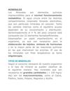 MINERALES Y NUTRICION