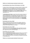 Downloading Music Essay: Ideas to Be Developed in Your Paper