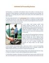 Unlimited Call Forwarding Services