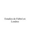 Estadios de fútbol en Londres