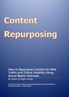 How to Repurpose Content for Web Traffic and Branding using Social Media Channels