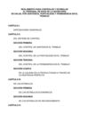 Reglamento para Controlar y Estimular al Personal de Base