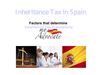 Inheritance Tax Andalucia