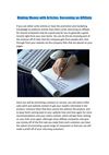 Making Money with Articles