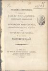 Memoria historica sobre as Ilhas dos Açores, como parte componente da Monarchia Portugueza, com ideas politicas...
