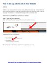 How To Set Up Adbrite Ads In Your Website