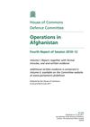Operations in Afghanistan (British report, july 2011)