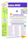 Lettre HIPAF N°3
