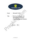 Prepking 70-281 Exam Questions