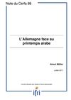 L'Allemagne face au printemps arabe