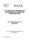 Sánchez de Rojas, M.I. et al. Limpieza superficies exteriores. 2007