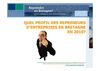 Quel profil des repreneurs d'entreprises en Bretagne 2010