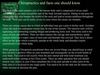 Chiropractics and facts one should know