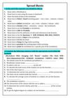 Spread Sheet