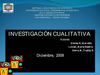 investigacion cualitativa