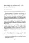Crisis de la medicina o la crisis de la antimedicina