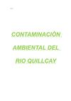 CONTAMINACIÓN DEL RÍO QUILLCAY