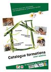 Catalogue des formations : volet salariés
