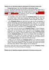 Shopping Essay: You Can Find Many Interesting Topics
