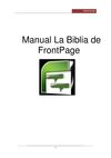 La Biblia de FrontPage