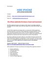 Hire iPhone Application Developers | Expert and Experienced