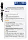 Charte d’acceuil des stagiaires