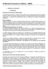Introduccion a los Mercados Financieros en Mexico